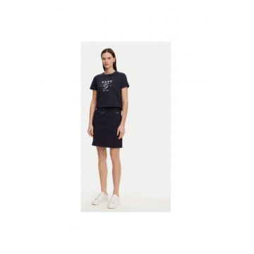 Tricou dama -  305367075 - Bumbac - Albastru