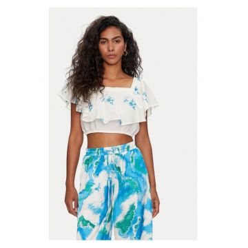 Tricou dama -  601484 - Ecru - Bumbac -