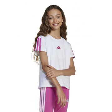 Tricou din bumbac cu broderie logo