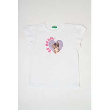 Tricou din bumbac cu imprimeu