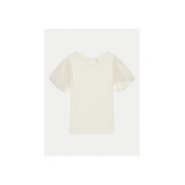 Tricou fete -  304047886 - Bumbac - 134 CM - Bej