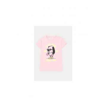 Tricou fete -  304484483 - Bumbac - Roz