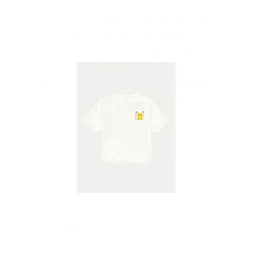 Tricou fete -  304718533 - Bumbac - Alb