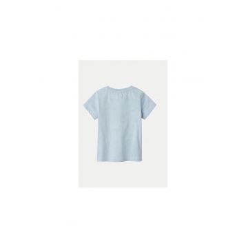 Tricou fete -  304731716 - Bumbac organic/Bumbac - Albastru