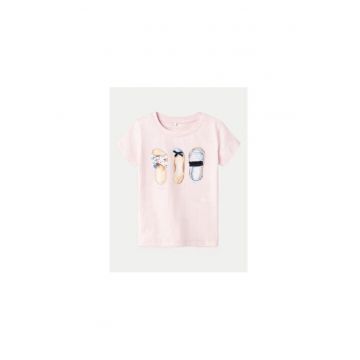 Tricou fete -  304937545 - Bumbac organic - Roz