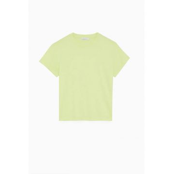 Tricou regular fit cu guler rotund 2M4373 J111