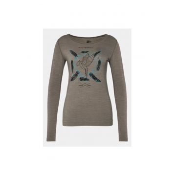 Tricouri sport Dama -  304136078 - Poliamida - Lana - Gri