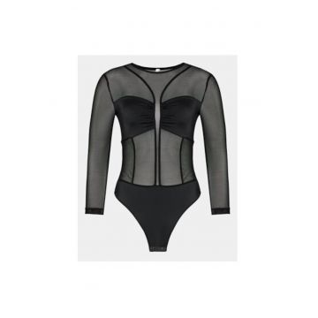Body dama -  303631512 - Poliamida/Elastan - Negru
