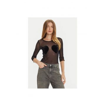 Body dama -  304948800 - Poliamida - Negru