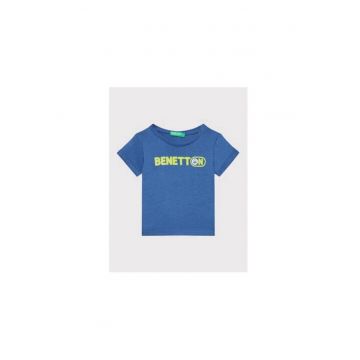 Tricou baieti -  300150818 - Bumbac organic - 62 CM - Albastru