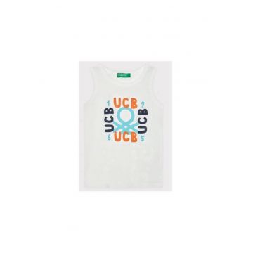 Tricou baieti -  300151143 - Bumbac organic - Alb
