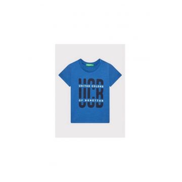 Tricou baieti -  300234792 - Bumbac organic - Albastru