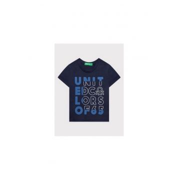 Tricou baieti -  300234808 - Bumbac organic - 74 CM - Albastru