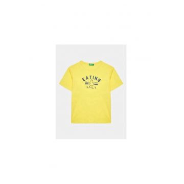 Tricou baieti -  302077434 - Bumbac - 82 CM - Galben