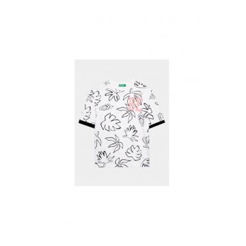 Tricou baieti -  302077557 - Bumbac - Alb