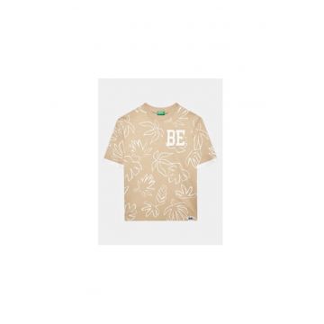 Tricou baieti -  302077571 - Bumbac - Bej