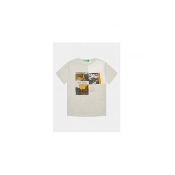 Tricou baieti -  303817022 - Bumbac - Gri