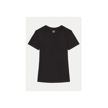 Tricou baieti -  304546648 - Bumbac organic - Negru