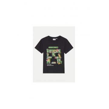 Tricou baieti -  304547409 - Bumbac - 134 CM - Negru