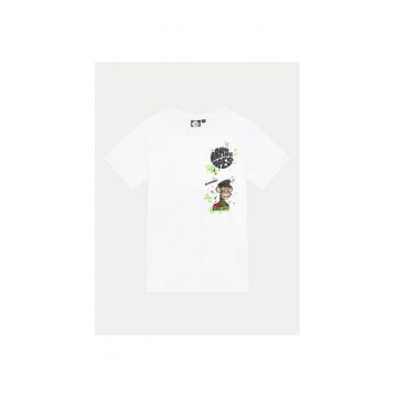 Tricou baieti -  304547591 - Bumbac - Alb
