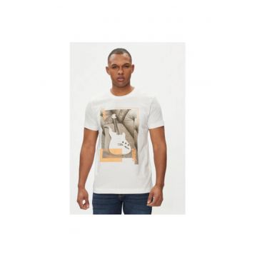 Tricou barbati -  303695057 - Bumbac organic - Bej
