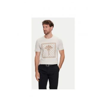 Tricou barbati -  304015298 - Bumbac organic - Bej