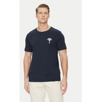 Tricou barbati -  304687150 - Bumbac organic - Albastru