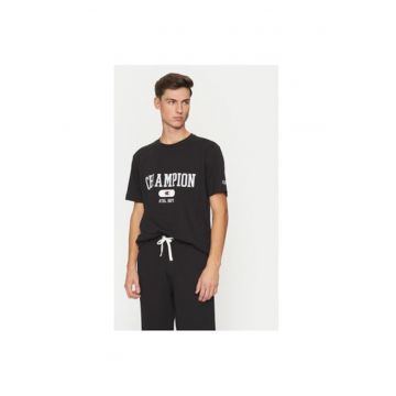 Tricou barbati -  304700132 - Bumbac - Negru