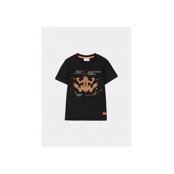Tricou copii -  14376 - Negru - Bumbac