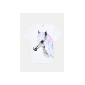 Tricou copii -  358098 - Alb - Bumbac
