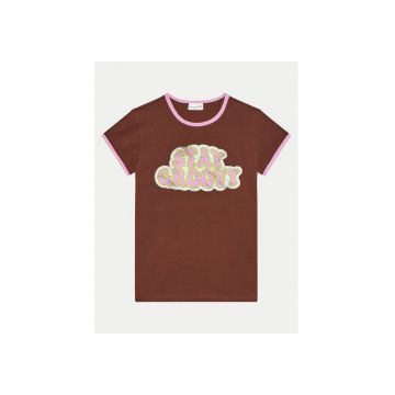 Tricou copii -  49767 - Maro - Bumbac