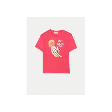 Tricou copii -  50053 - Roz - Bumbac