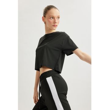 Tricou crop uni