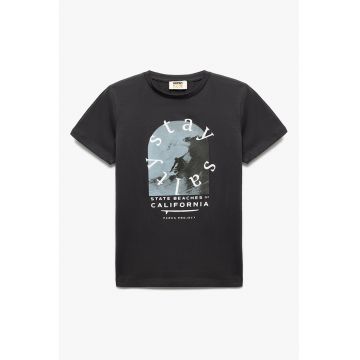 Tricou cu imprimeu frontal