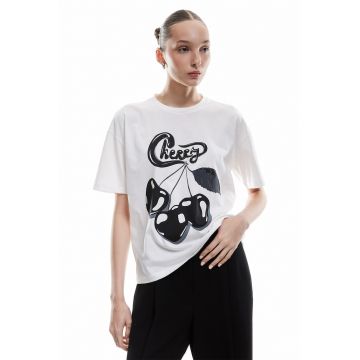 Tricou cu imprimeu grafic