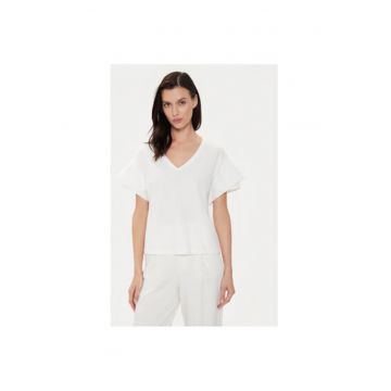 Tricou dama -  210594 - Alb - Bumbac -