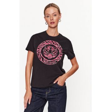 Tricou dama -  303453336 - Bumbac - Negru