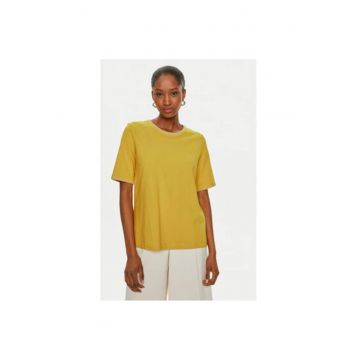 Tricou dama -  303801816 - Bumbac - Galben