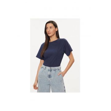 Tricou dama -  303813178 - Bumbac - Albastru