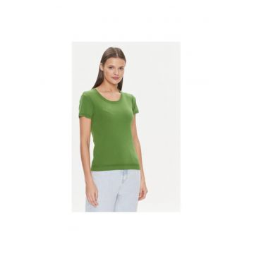 Tricou dama -  303813635 - Bumbac - Verde