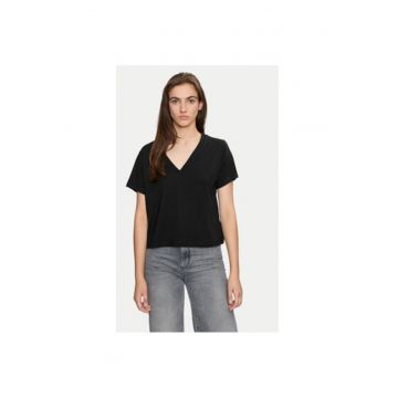 Tricou dama -  304280276 - Modal/Bumbac - Negru