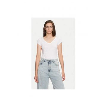 Tricou dama -  304280306 - Modal/Bumbac - Alb