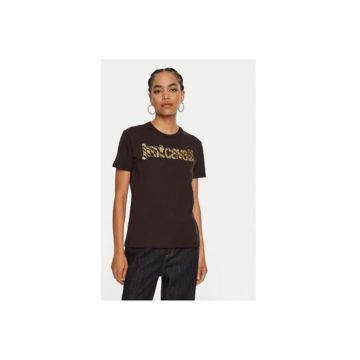 Tricou dama -  304381348 - Bumbac - Negru