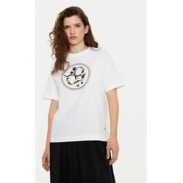 Tricou dama -  305182708 - Bumbac - Alb