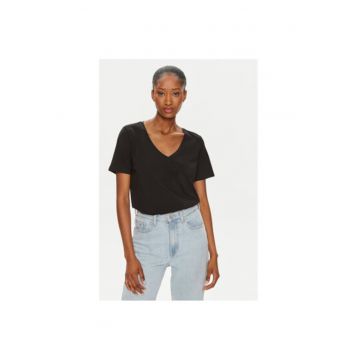 Tricou dama -  454677 - Negru - Bumbac -