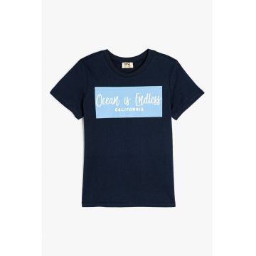 Tricou de bumbac cu imprimeu