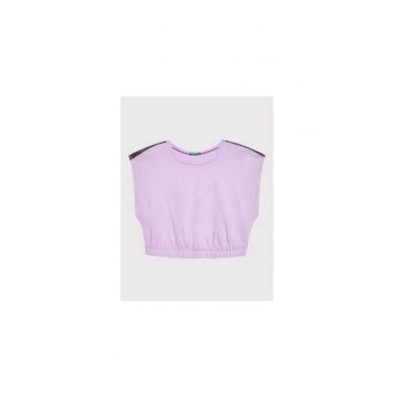 Tricou fete -  300204634 - Bumbac organic - Violet