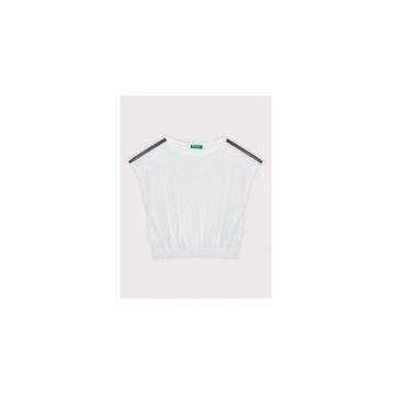 Tricou fete -  300204689 - Bumbac organic - Alb
