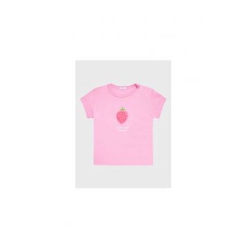 Tricou fete -  301769729 - Bumbac organic - Roz