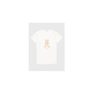 Tricou fete -  301770596 - Bumbac - Alb